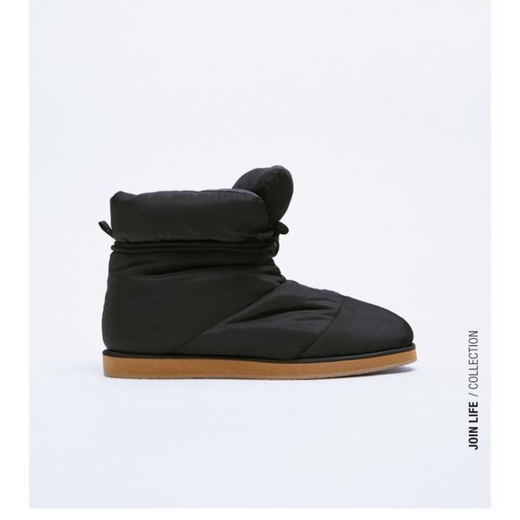 Zara Puffer boots New - Picture 4 of 5